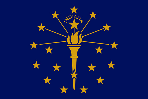 インディアナ州の旗