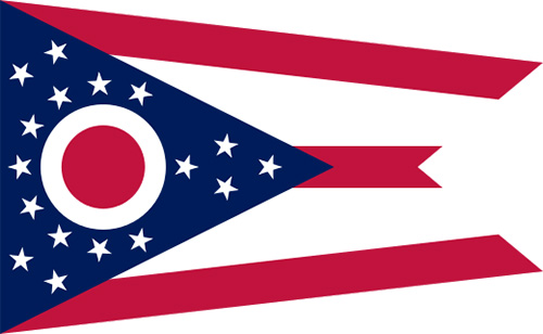 オハイオ州の旗