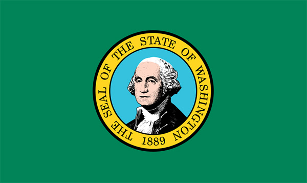 ワシントン州の旗