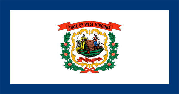 ウェストバージニア州の旗