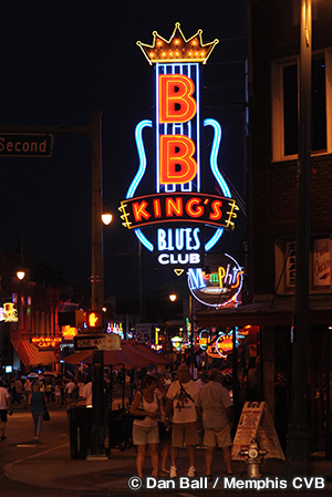 B.B.キングとビールストリート