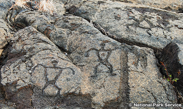 プウ ロア ペトログリフ　Pu'u Loa Petroglyphs