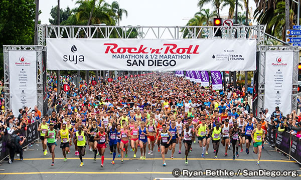 ロックンロール マラソン　Rock n Roll Marathon San Diego