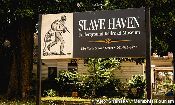 スレイブヘブン博物館　Slave Haven Underground Railroad Museum