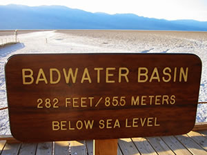バッドウォーター　Badwater Basin