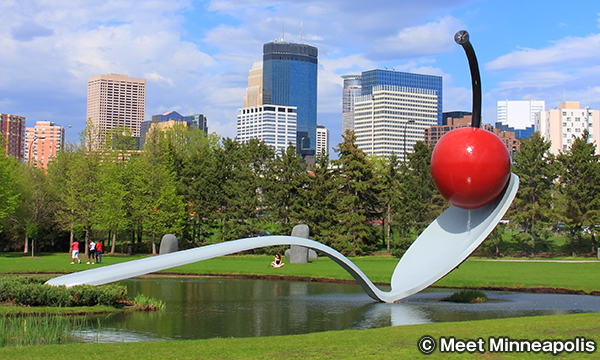 ミネアポリス・スカルプチャー・ガーデン　Minneapolis Sculpture Garden