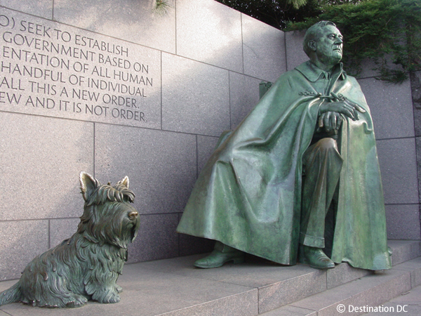 フランクリン・D・ルーズベルト記念公園　Franklin Delano Roosevelt Memorial