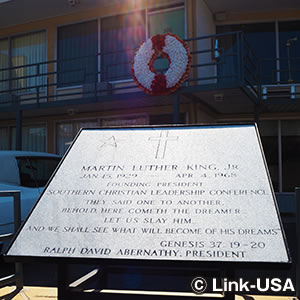 ナショナル・シビルライツ博物館（国立公民権博物館）　National Civil Rights Museum