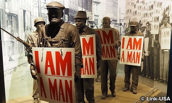 ナショナル・シビルライツ博物館（国立公民権博物館）　National Civil Rights Museum