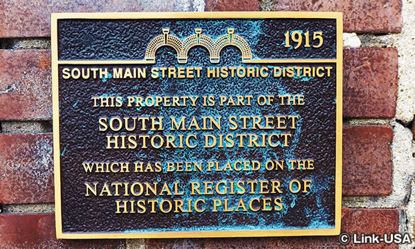 サウス・メインストリート歴史地区　South Main Street Historic District