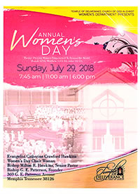 ANNUAL WOMEN'S DAY