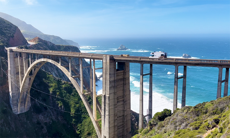 カリフォルニア セントラルコースト キャンピングカーの旅