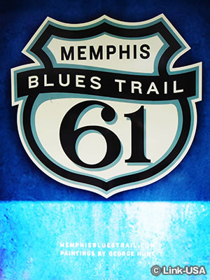 Memphis Blues Trail 61 の壁画