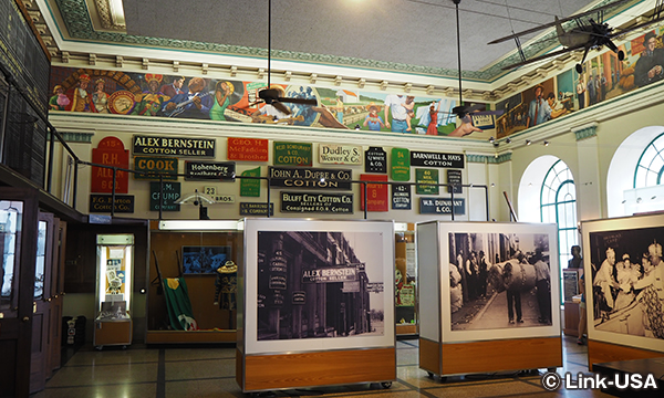 コットンミュージアム　The Cotton Museum At The Memphis Cotton Exchange