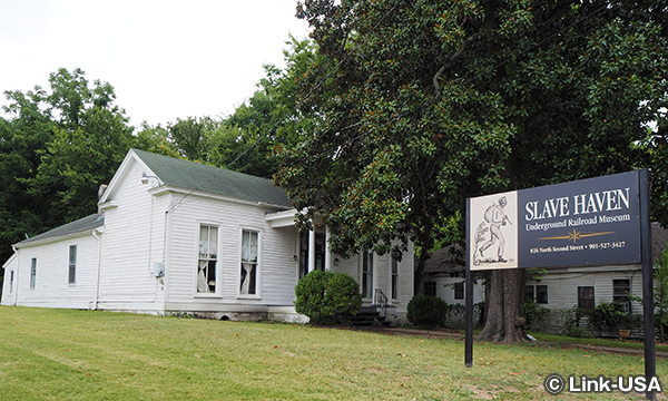 スレイブヘブン博物館（Slave Haven Underground Railroad Museum）