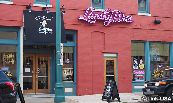 Lansky Bros. Clothier to the King