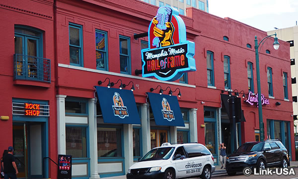 メンフィス音楽大殿堂博物館　Memphis Music Hall of Fame