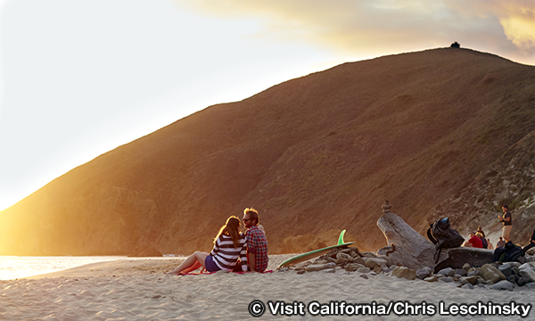 ファイファービーチ　Pfeiffer Beach