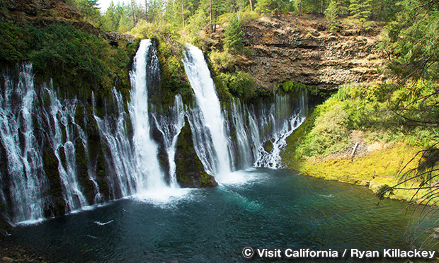 マッカーサーバーニーフォールズ記念州立公園　McArthur-Burney Falls Memorial State Park