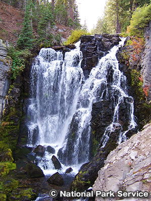 キングス クリーク滝 トレイル　Kings Creek Falls Trail