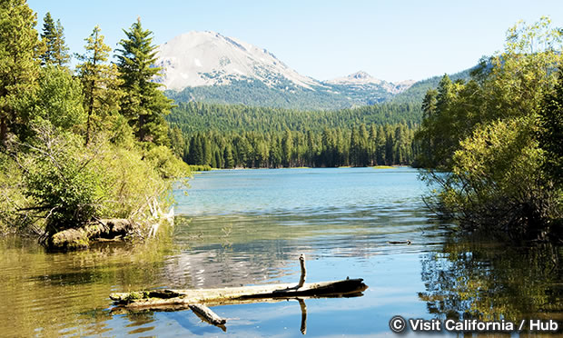 マンザニータ湖　Manzanita Lake