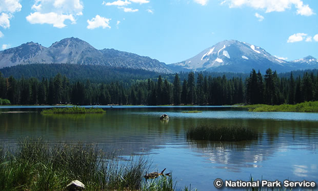 マンザニータ湖　Manzanita Lake