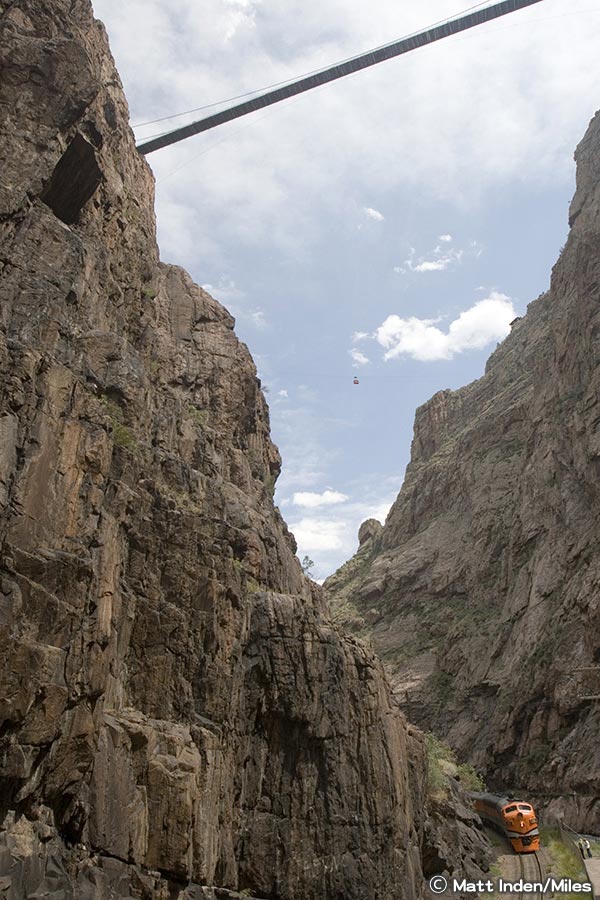 ロイヤルゴージ鉄道 The Royal Gorge Route Railroad