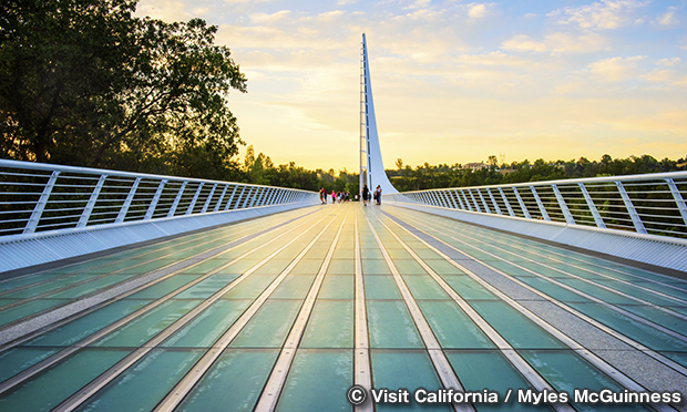 サンダイアル橋　Sundial Bridge