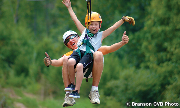 アドベンチャー・ジップライン　Adventure Ziplines of Branson