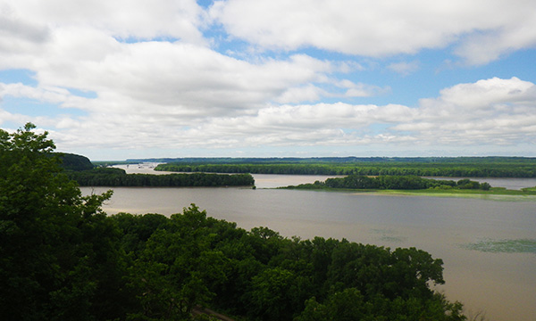 ミシシッピ・パリセーズ州立公園　Mississippi Palisades State Park