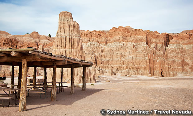 カテドラル・ゴージ州立公園　Cathedral Gorge State Park