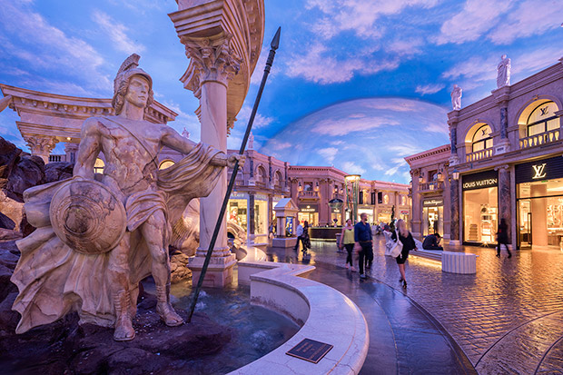 ザ・フォーラム・ショ
ップス・アット・シーザーズ・パレス　The Forum Shops at Caesars Palace