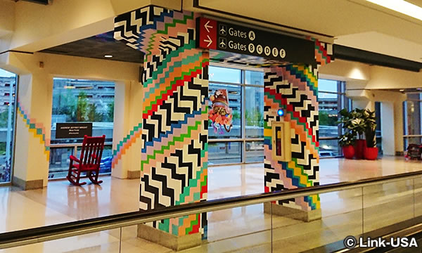 近代的なフィラデルフィア国際空港