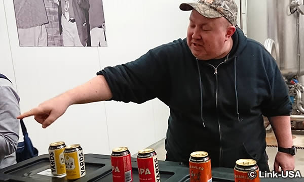 ビールとドーナツ