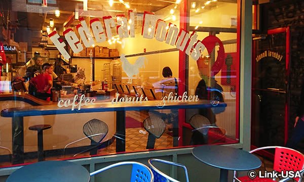 ビールとドーナツ