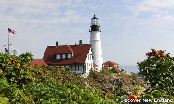 ポートランド・ヘッドライト灯台 Portland Head Light Lighthouse