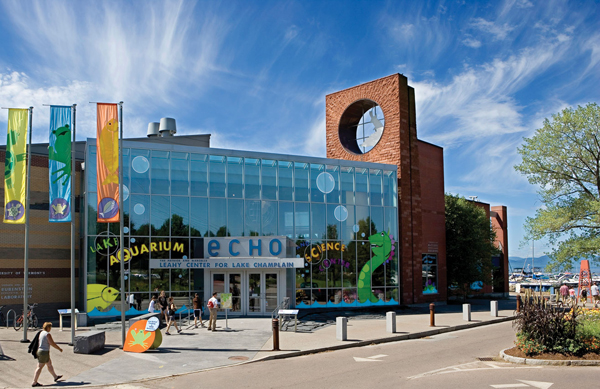 エコー・シャンプレーン湖リーヒーセンター ECHO, Leahy Center for Lake Champlain