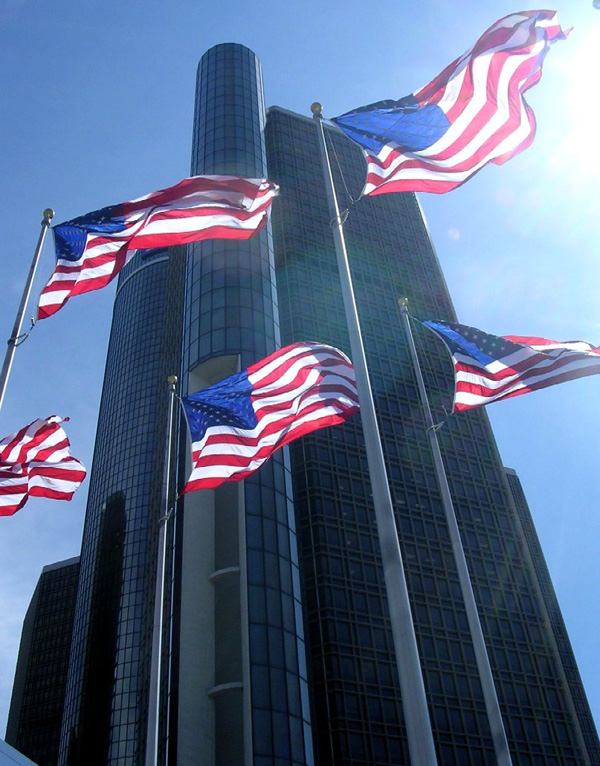 ルネッサンス・センター　Renaissance Center