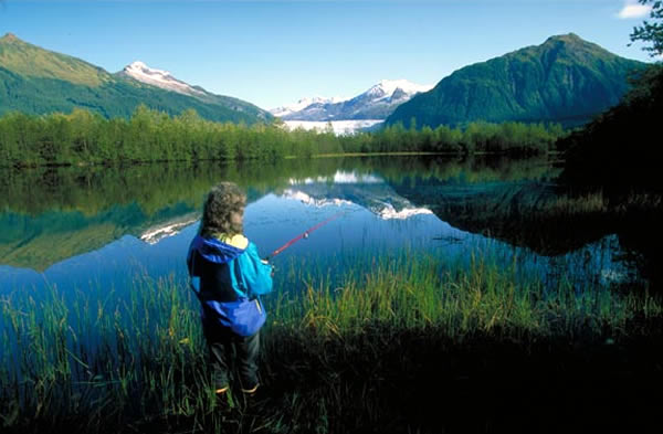 メンデンホール氷河　Mendenhall Glacier