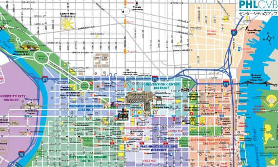 フィラデルフィア マップ
