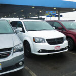 レンタカーをピックアップ