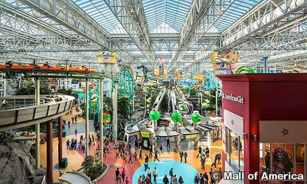 モール・オブ・アメリカ　充実のアトラクション