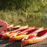 ミシシッピリバーでカヤック