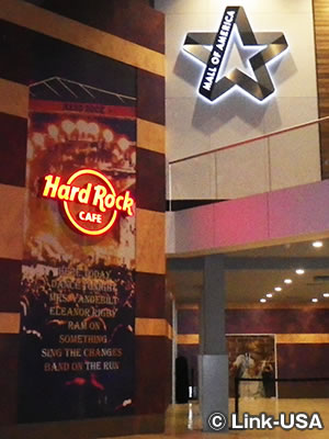 ハードロックカフェ　Hard Rock Café Mall of America
