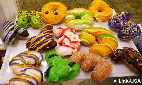 スカイウェイを歩いて朝食へ