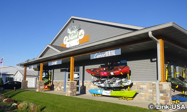 アイランド アウトドアズ でカヌーを体験