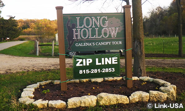 LonghollowでZipline