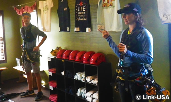 LonghollowでZipline