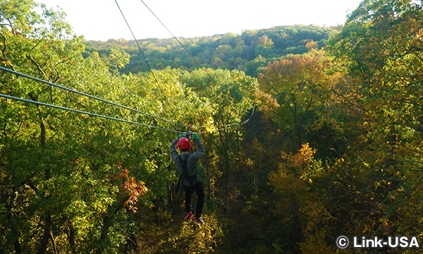 LonghollowでZipline