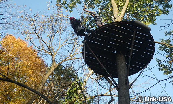 LonghollowでZipline